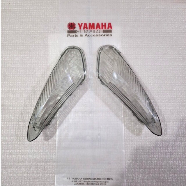 Mika Kaca Lampu Sein Sen Depan Kiri Yamaha MX King 150 Original Stanley