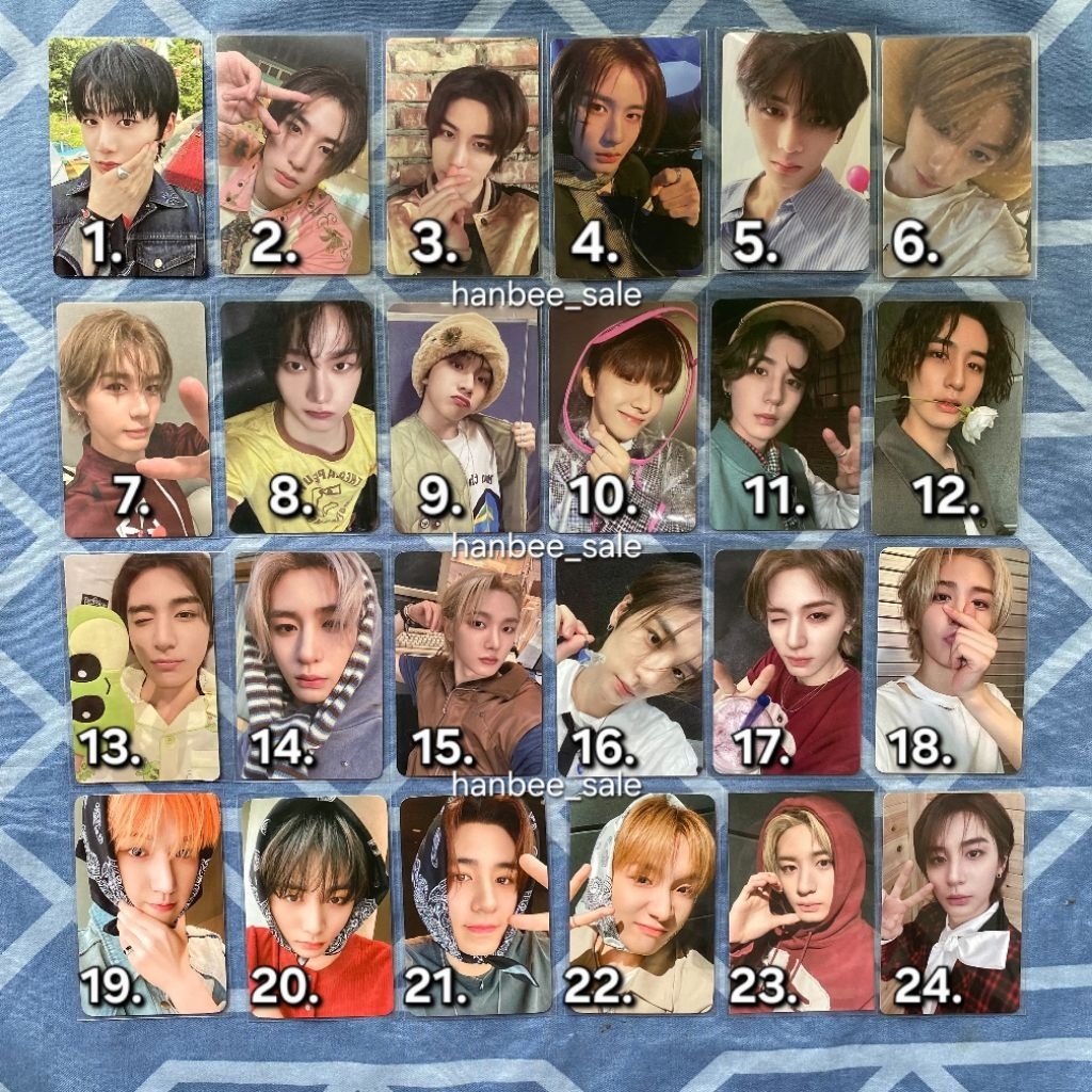 [READY] (1) Photocard Boynextdoor Official Taesan Leehan ld pob album Sg24 Dmm No genre The action k