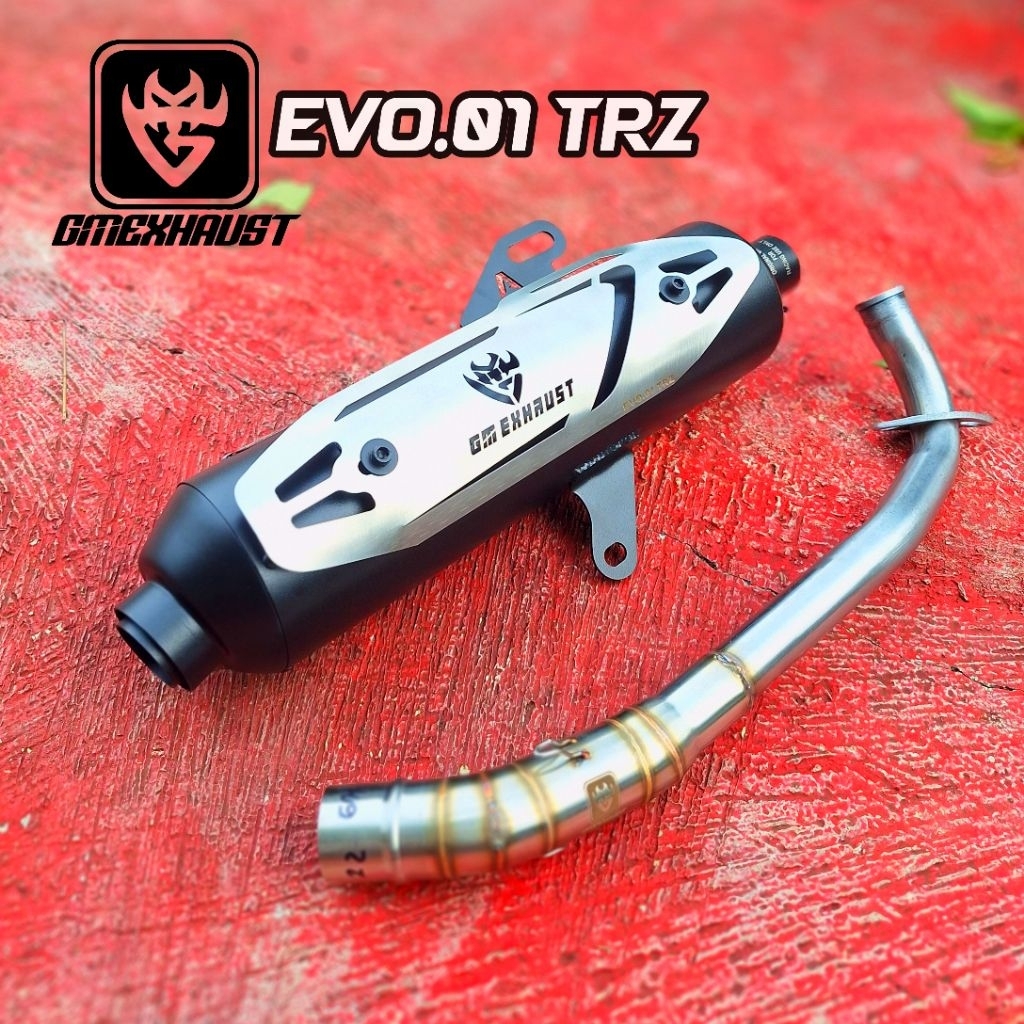 Knalpot Standar Racing Nmax Aerox Pcx Vario Lexi Adv inlet 38 Original GM Type EVO01 TRZ stainless b