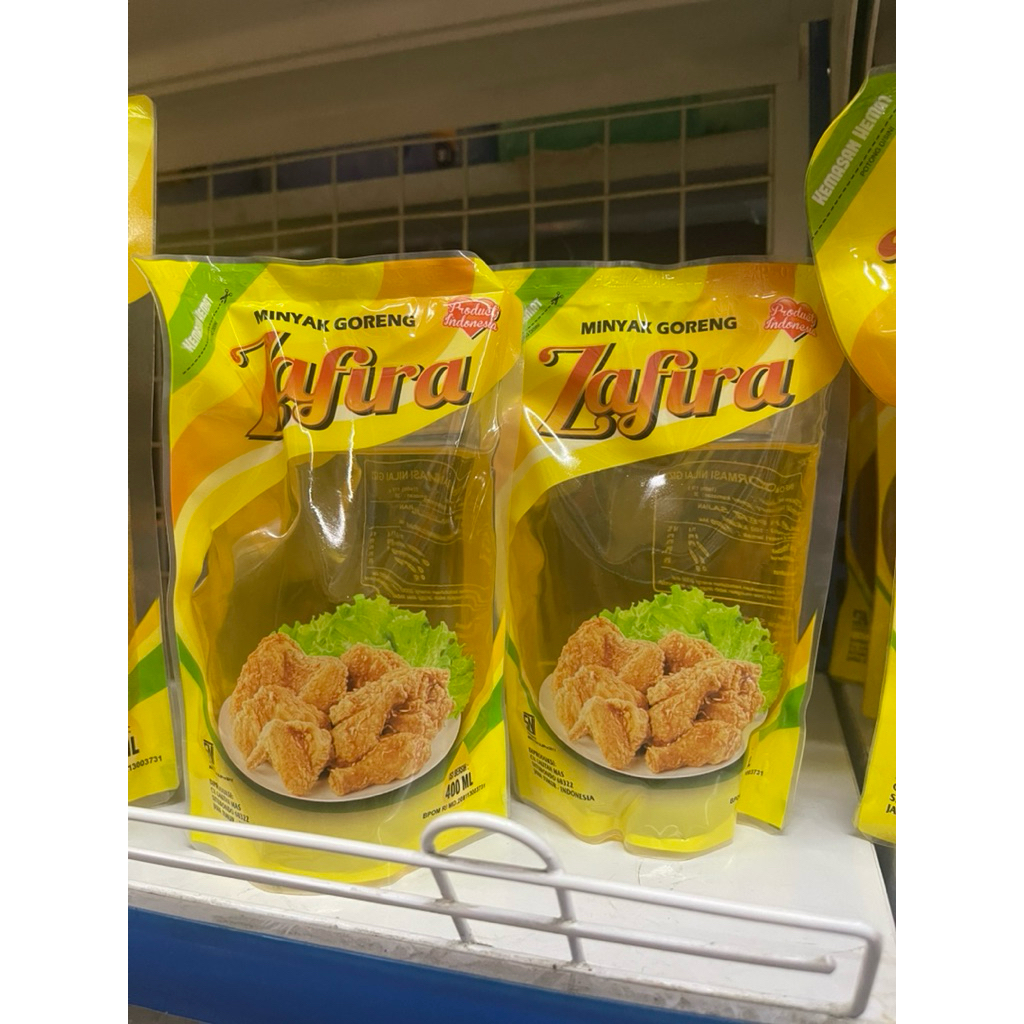 1 Dus Minyak Goreng Zafira 400mlx24pc Ready Bisa Cod
