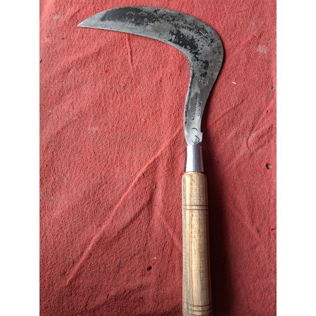 alat pengaritan rumput bahan full baja sisipan isen 2 lapis cap anggi wonosobo