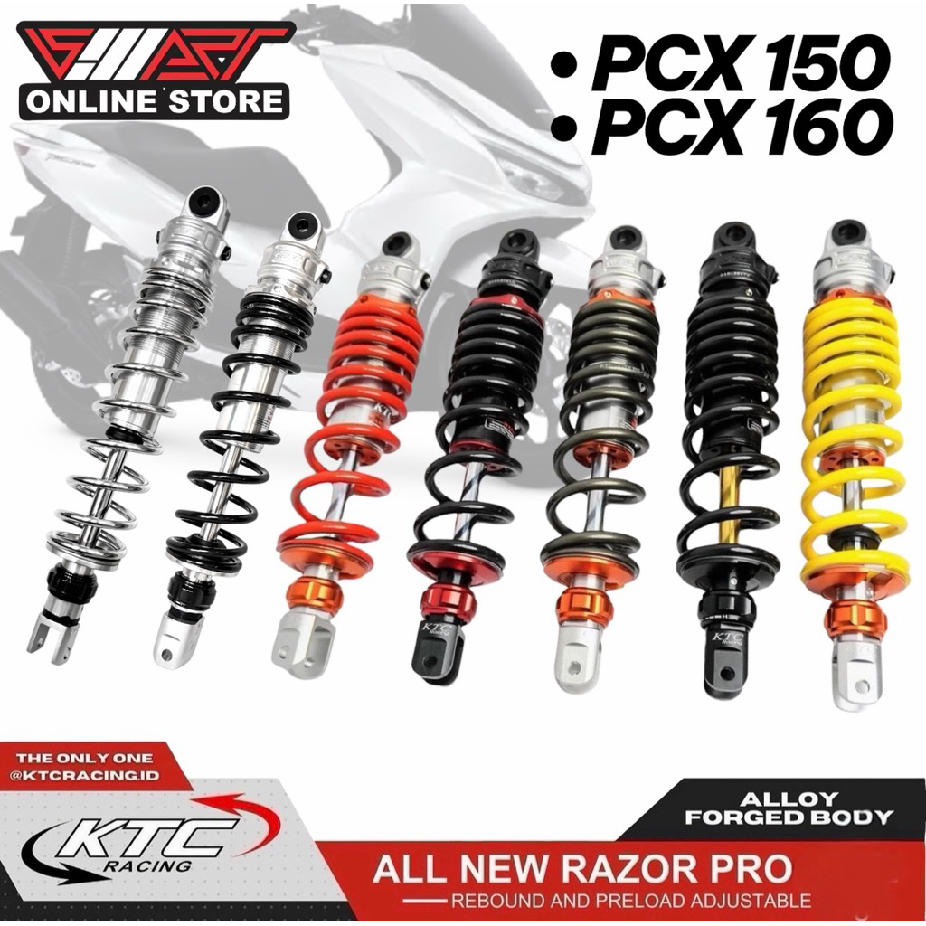 SHOCK KTC RACING RAZOR PRO HONDA PCX 150 PCX 160 ORIGINAL