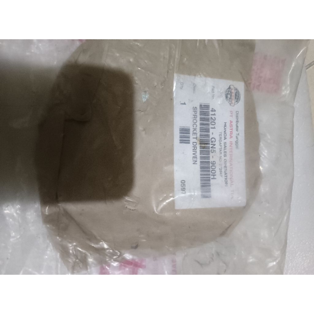 gir belakang honda astrea prima grand original ahm astra NOS