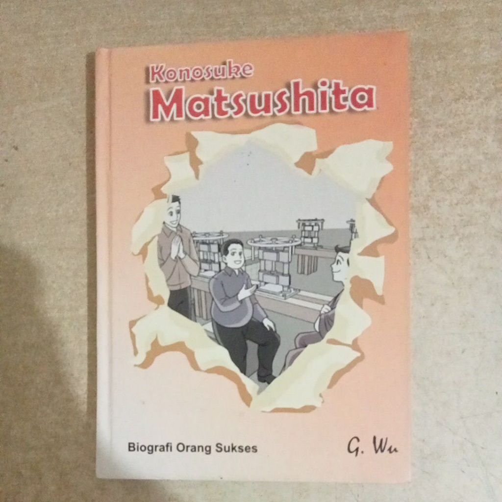 Komik Konasuke Matsushita: Biografi Orang Sukses
