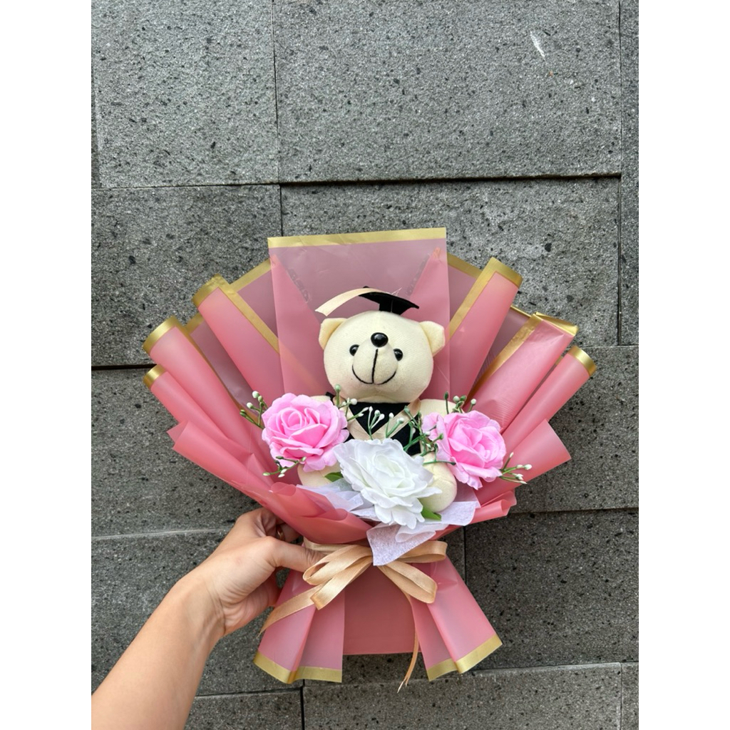 Buket Wisuda - Buket Hadiah - Buket Untuk Wisuda - Buket Bunga - Buket Murah