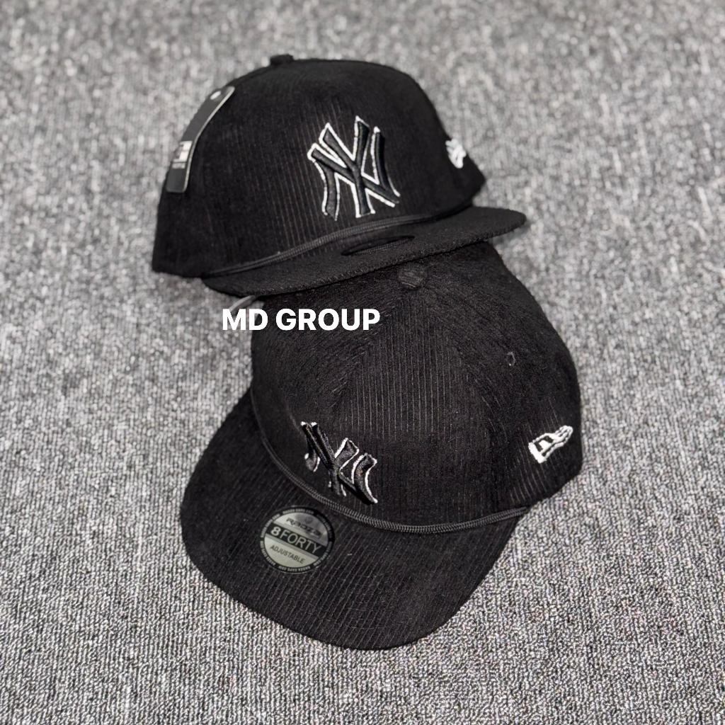 Topi Snapback Corduroy Ropehat Caps NY Bordir Model Vintage SKENA Terbaru 2026 Hat Unisex (COD)