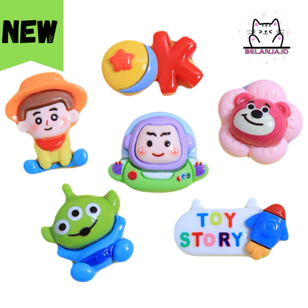 Hiasan Sandal Jibbitz Toy Story Karakter Lucu Unik Viral