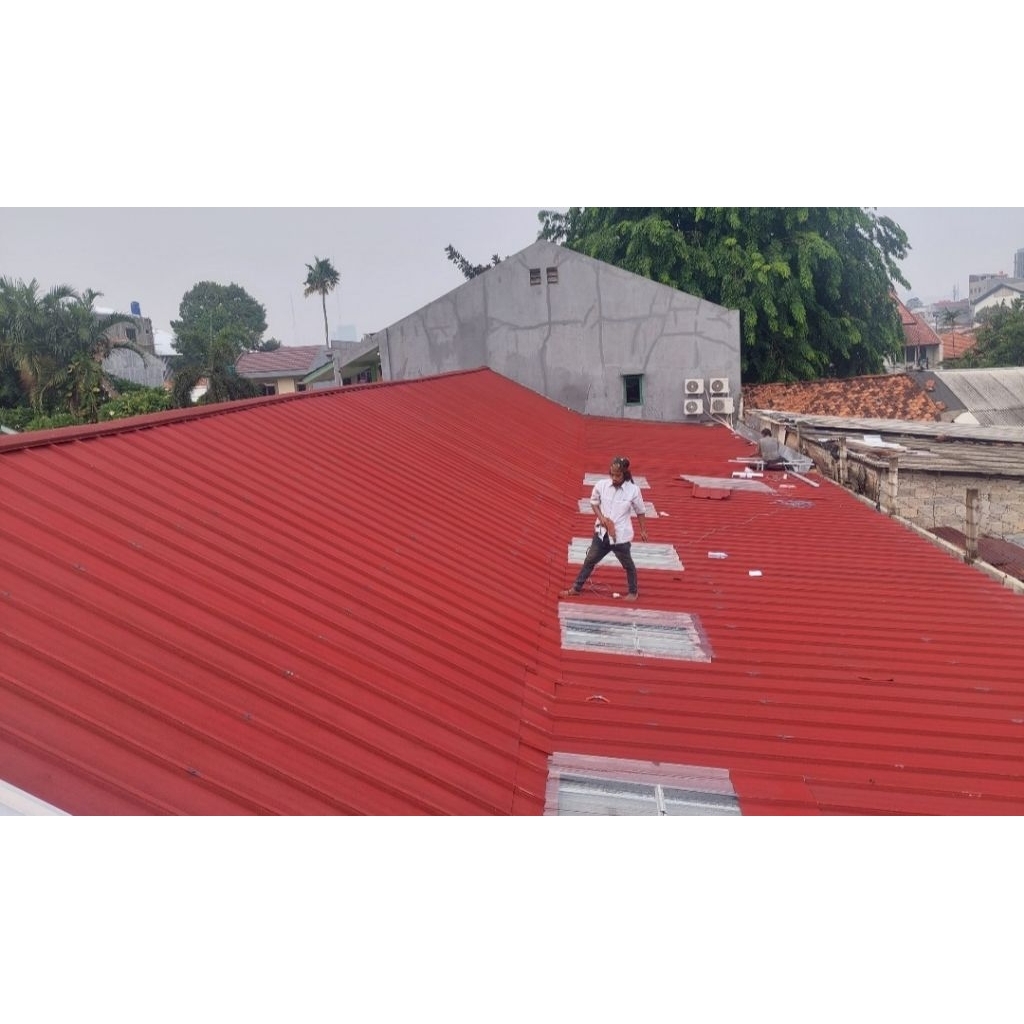 rangka bajaringan atap spandek pasirann