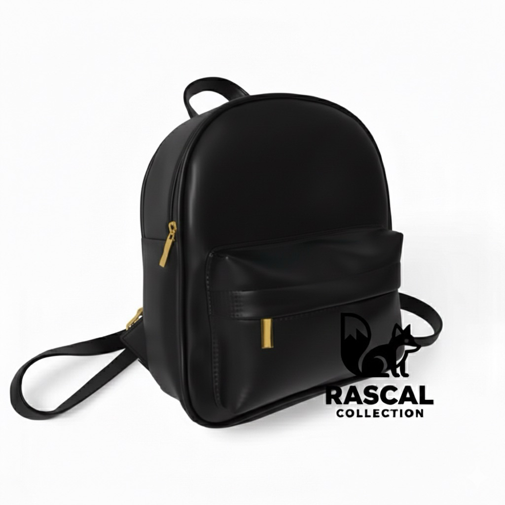 Tas Ransel Wanita Korea Mini Kulit Sintetis - Tas Sekolah - Tas Gendong Anak Sekolah Kekinian