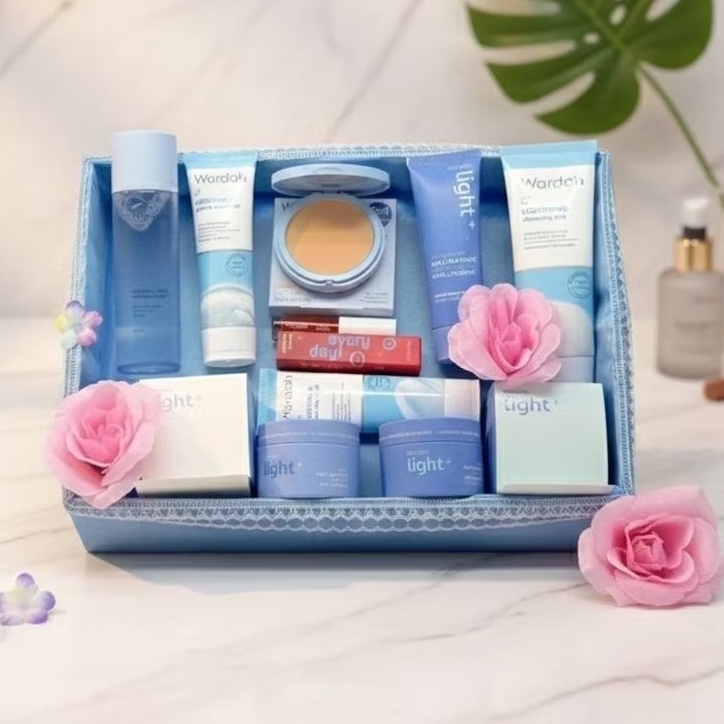 Wardah lightening set paket hampers atau seserahan