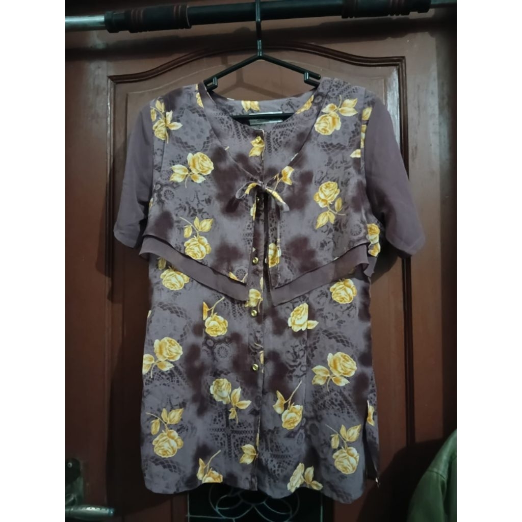dress kemeja tshirt skirt blouse batik floral tartan wanita