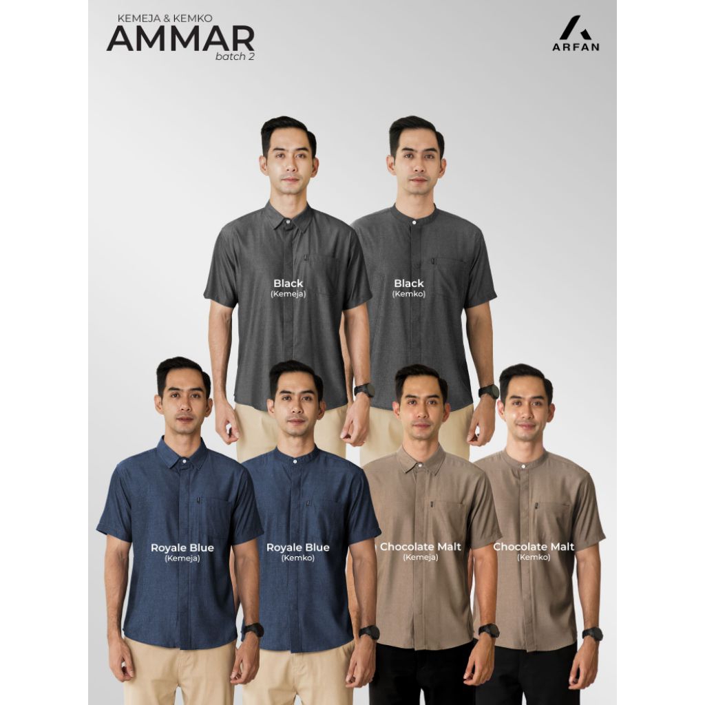 ARFAN Ammar Kemeja dan Kemko Dewasa, ORI ARFAN