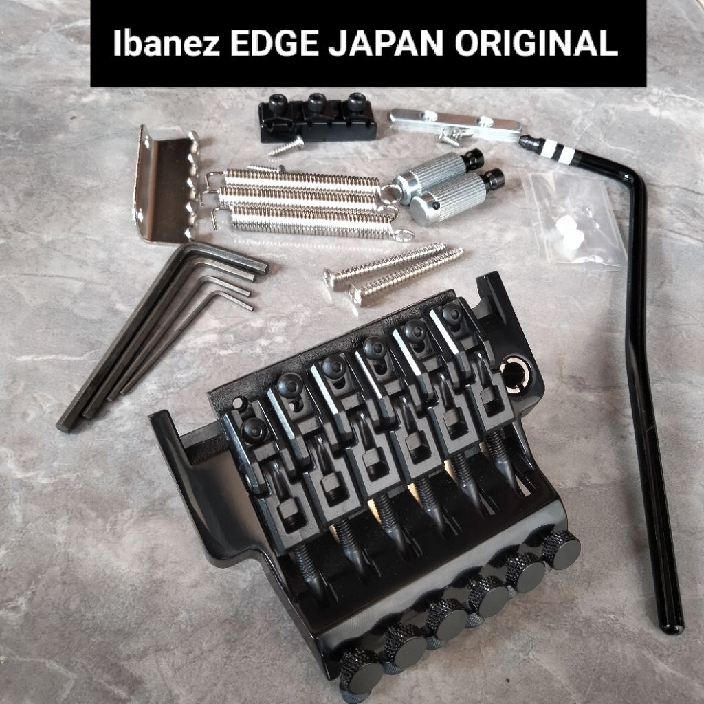 Tremolo Edge Japan black Tremolo ibanez edge japan New