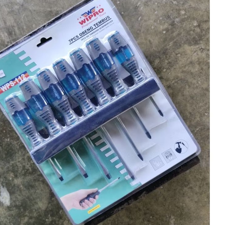 Wipro Obeng Tembus Set 7 Pcs