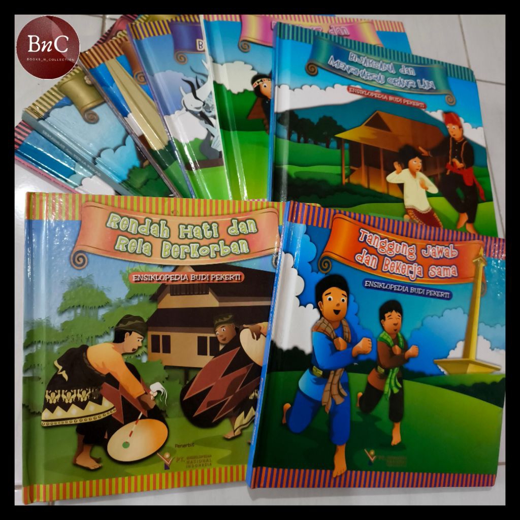 Buku anak ensiklopedia karakter bangsa preloved membangun budi pekerti