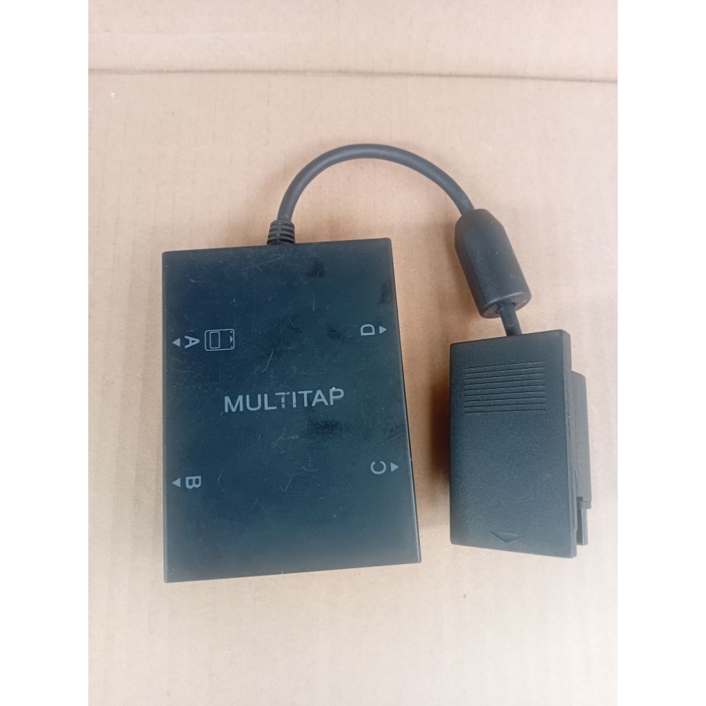 PS2 Multitap Sony SCPH-70120 | Multi Player 4 Stick | Normal | Minus Tutup MC Slot 1