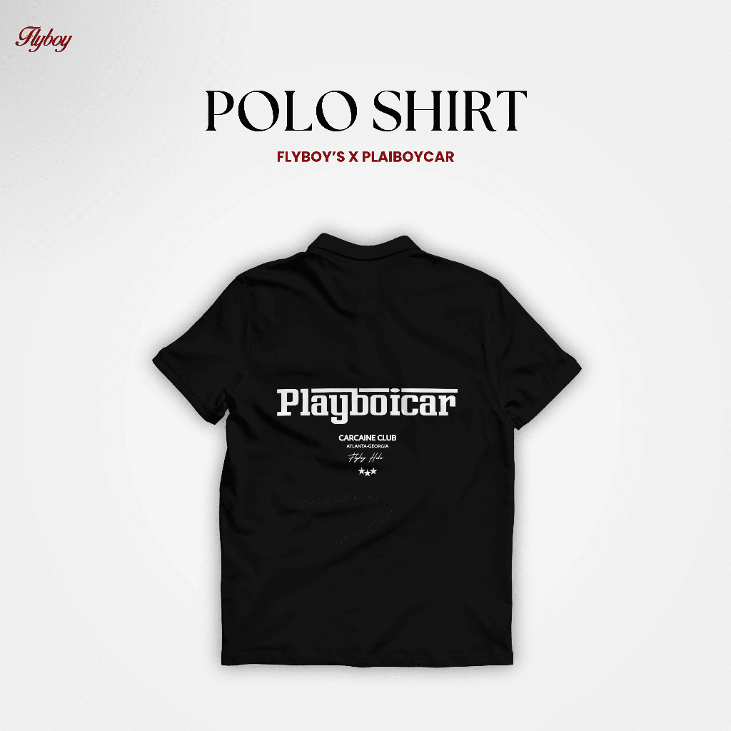 POLO SHIRT PLAIBOYCARS - CVC PIQUE 24S