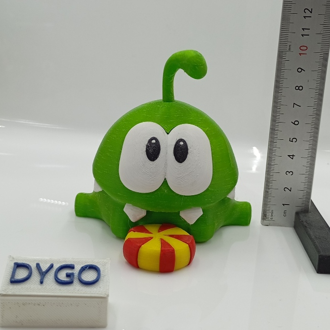 /Dygo /Figure Articulated /Mainan Artikulasi /3D Print /Cut the Rope/Om Nom