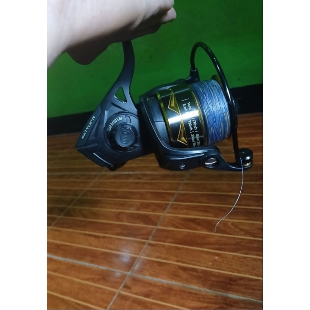 Reel penn battel iv ukuran 6000 second / bekas