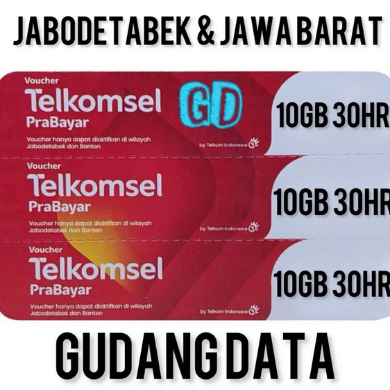 Voucher Telkomsel 10GB