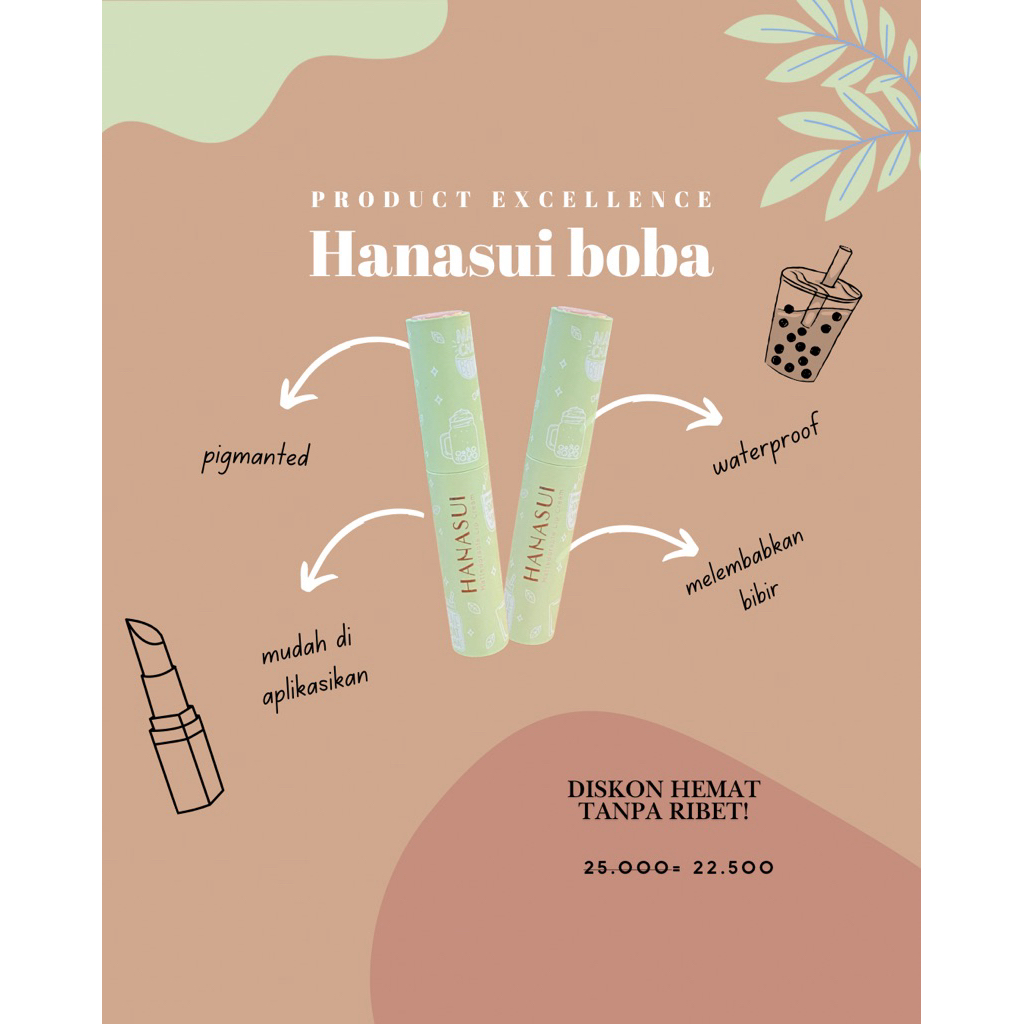 lip cream hanasui ombre