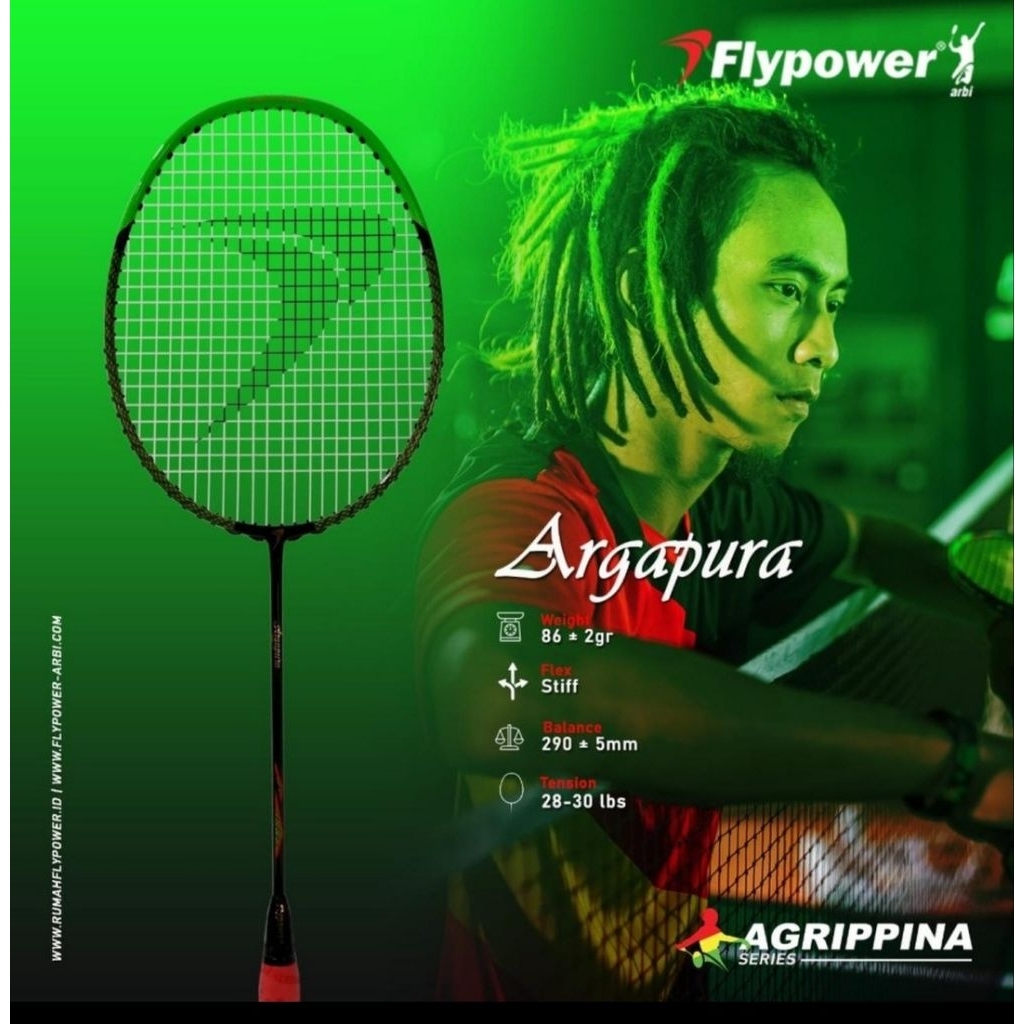 Raket Badminton Flypower Argapura Original