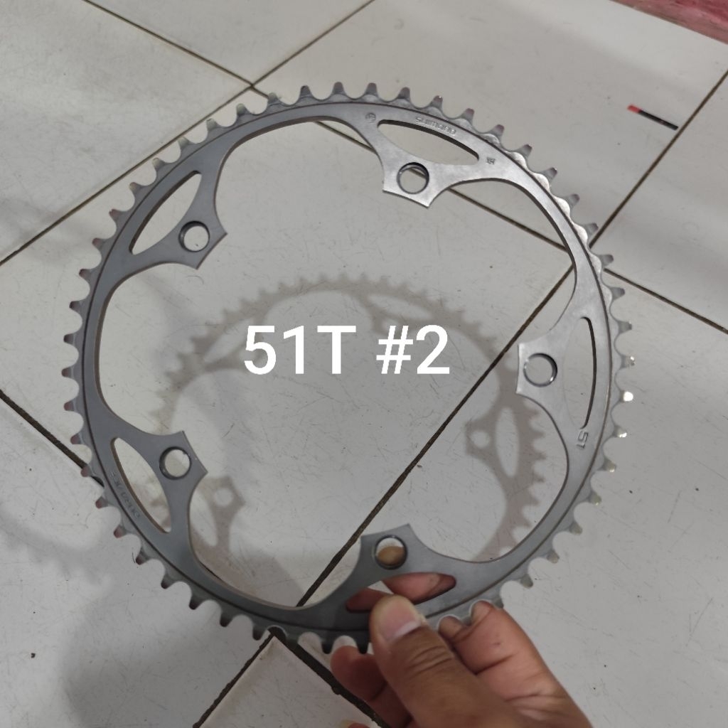 chainring dura ace 51T njs bekas