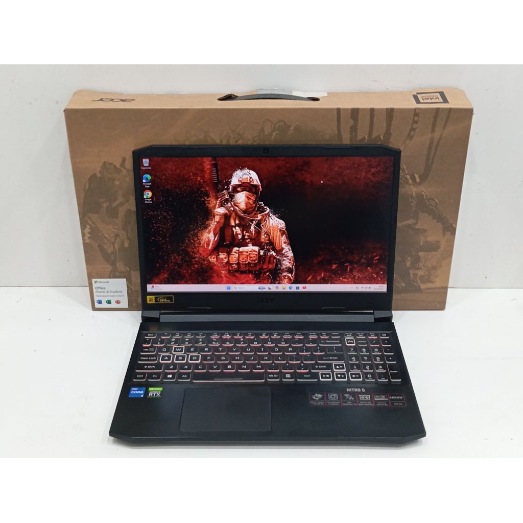 laptop acer nitro 5 an515-57 i5 gen 11 rtx 3050