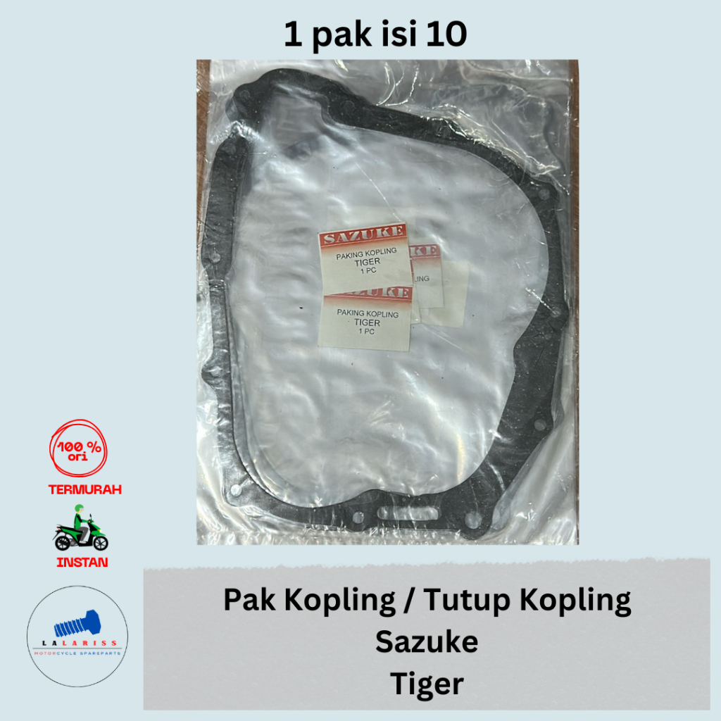 Paking Kopling Honda Tiger isi 10 Sazuke