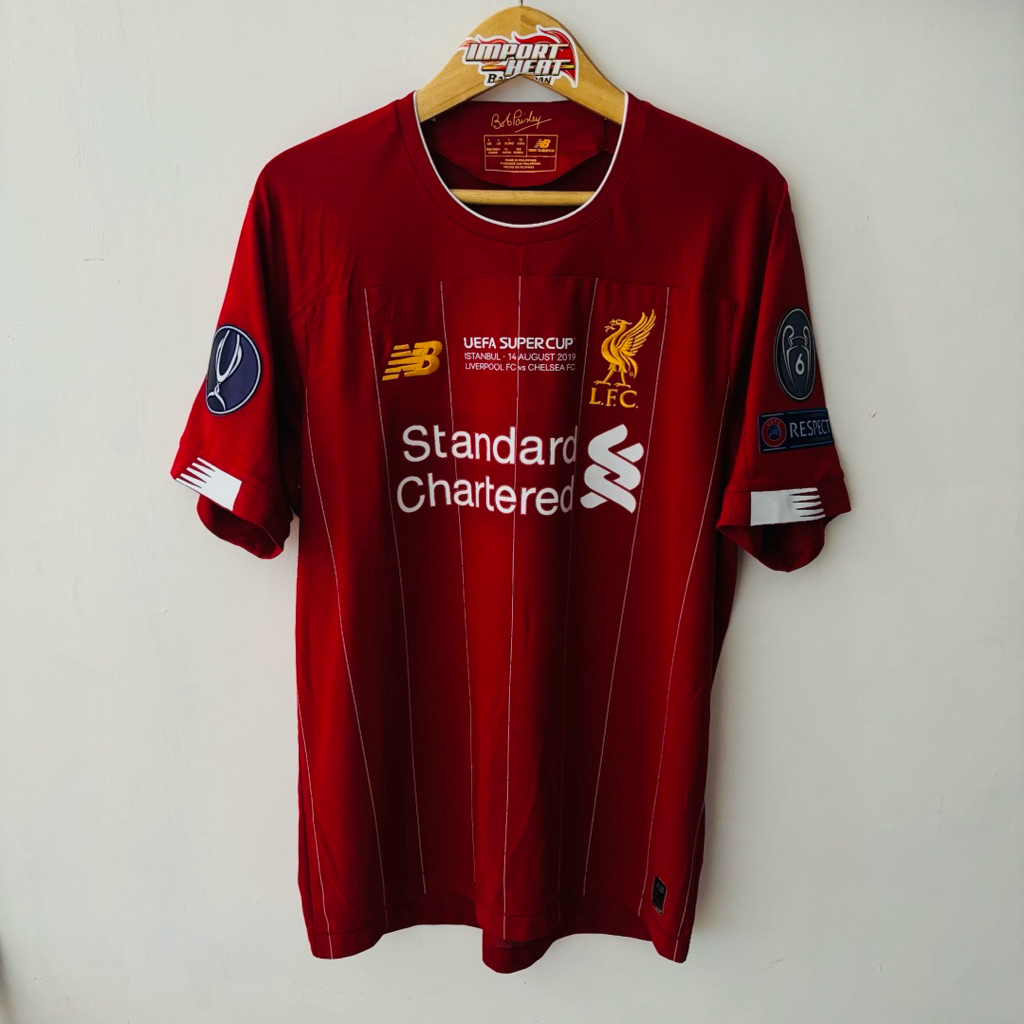 Original New Balance Liverpool USC 2019 Final Salah Jersey