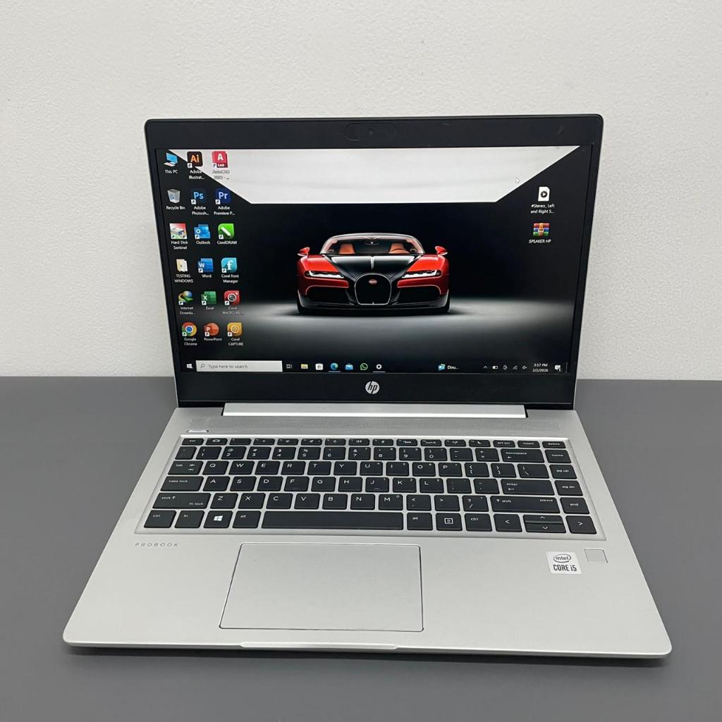 LAPTOP HP PROBOOK 440 G7 TOUCHSCREEN RAM 16 GB SSD 256 GB INTEL CORE I5 GEN 10 MULUS
