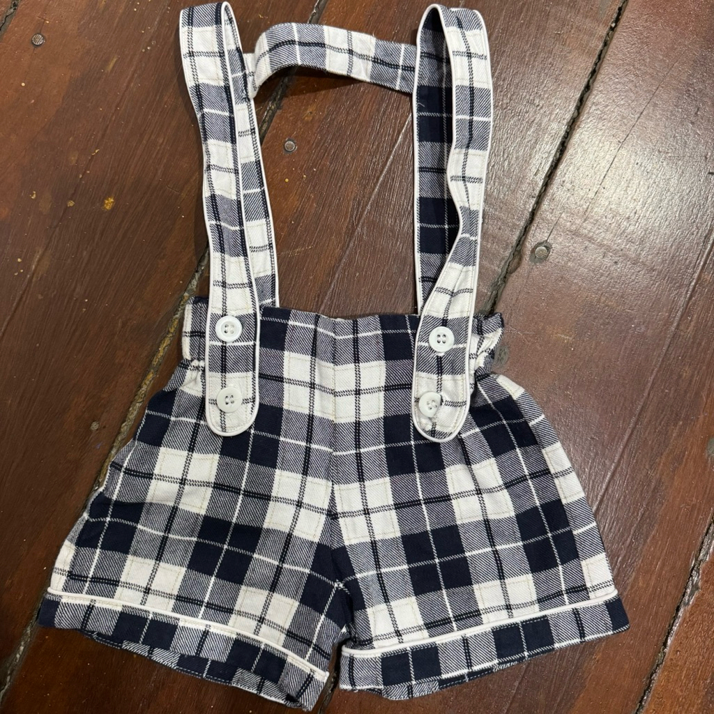(PRELOVED) MINI MARLAN OVERALL SZ 12-18M