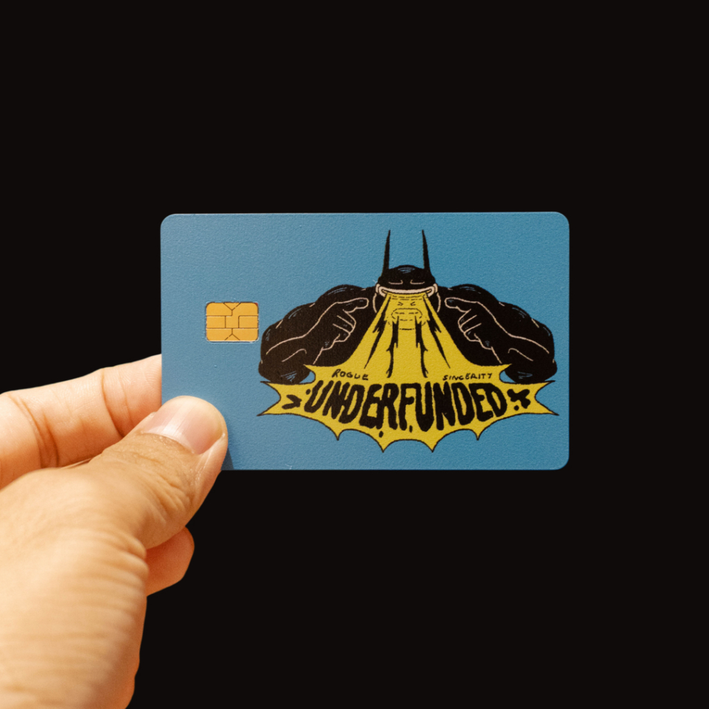 ROGUESINCERITY -  Kartu Custom Flazz BCA Gen 2 - UNDERFUNDED