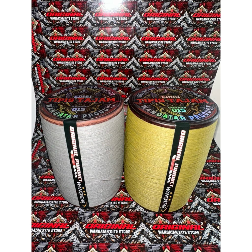 [EDISI MOLOR 015 6000yard] Gelasan Senar Mati MOLOR 015 EDISI TIPIS TAJAM by WANQATAR Murah tajam kh