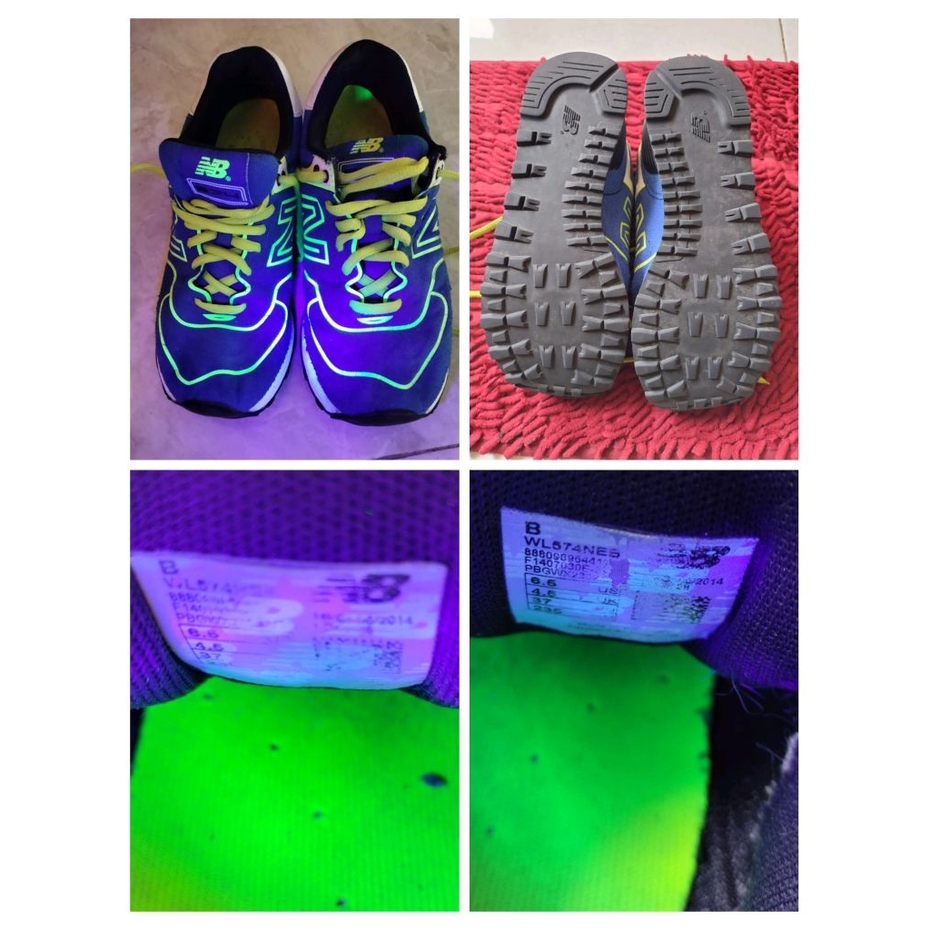 Sepatu Preloved Second Original NB 574 Size 37