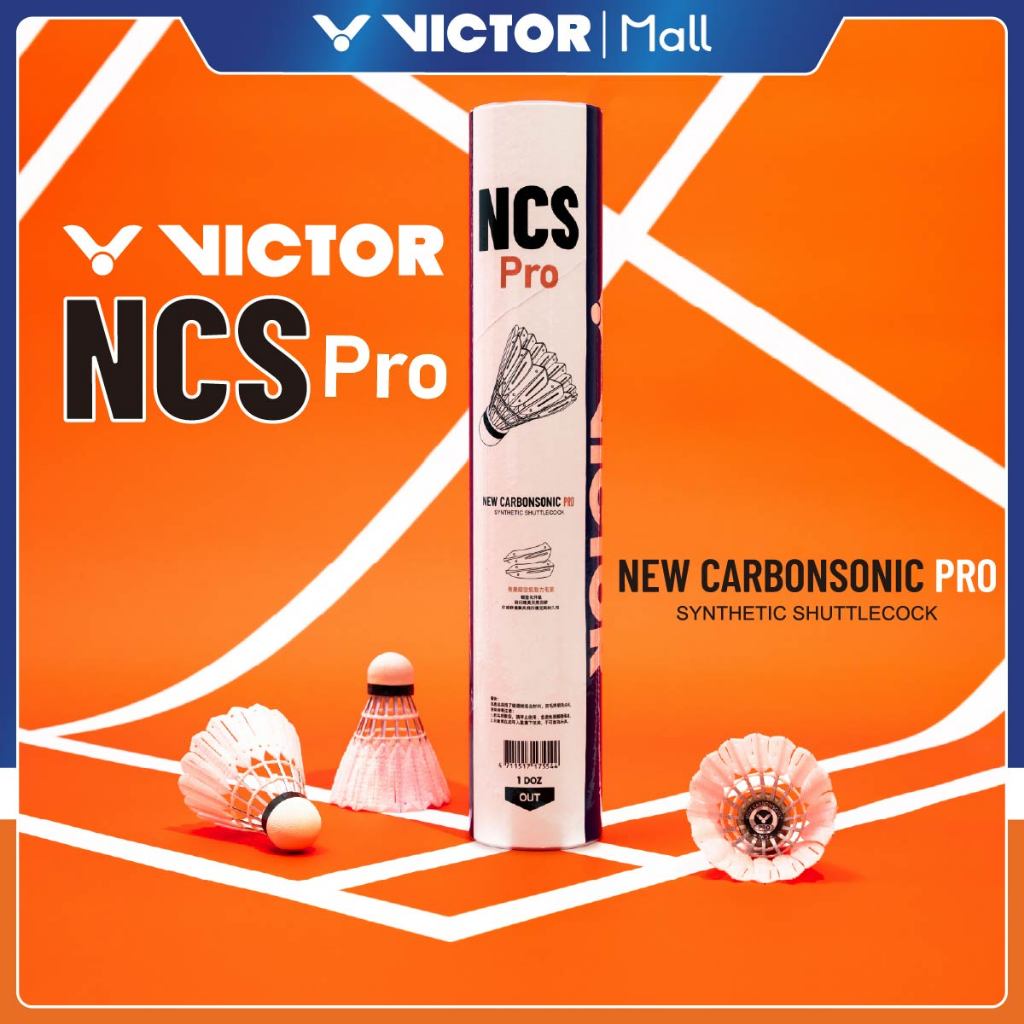 Kok / Shuttlecock VICTOR NCS Pro Synthetic / Shuttlecock Carbon sonic Pro Carbonsonic NCS PRO