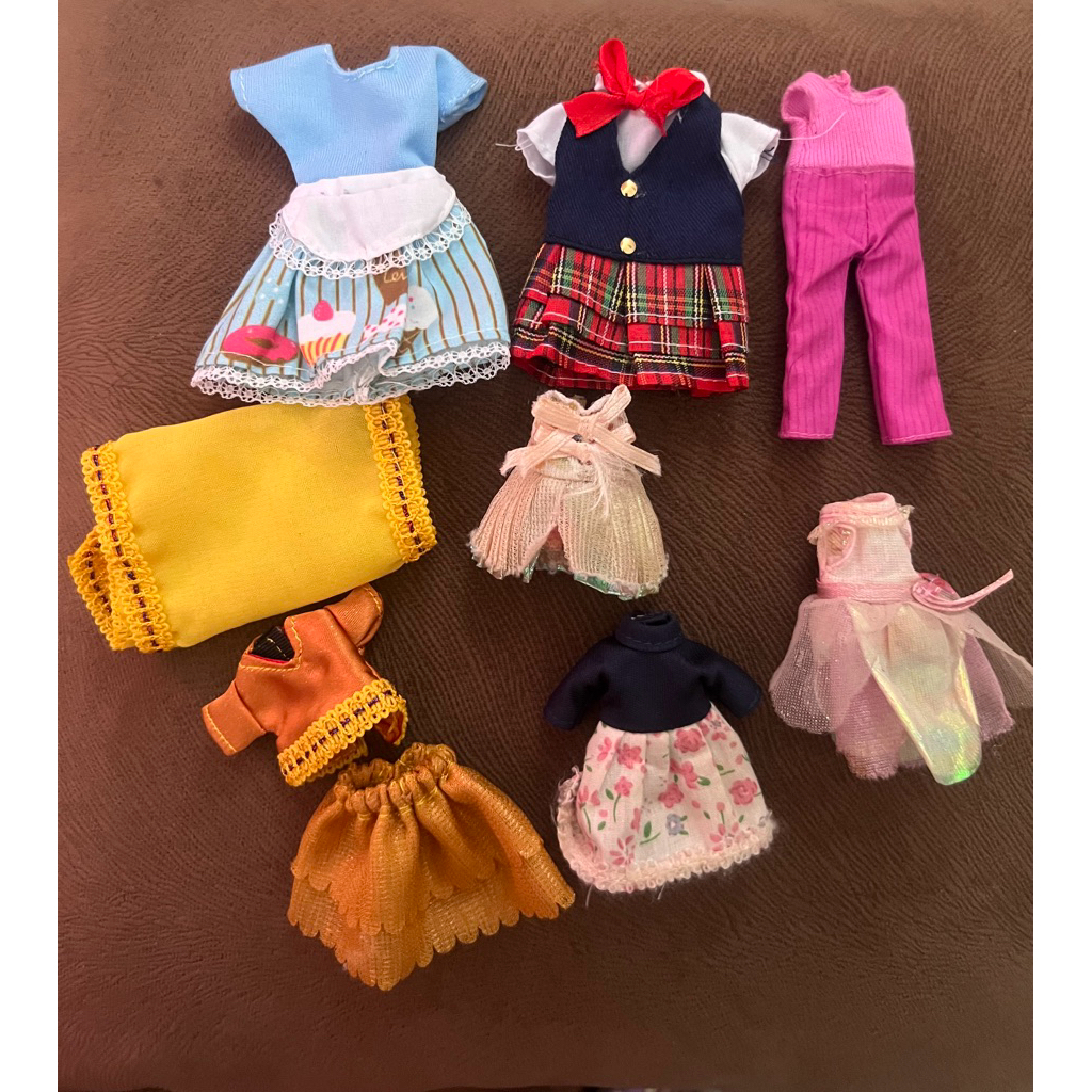 baju barbie kelly dan licca kecil