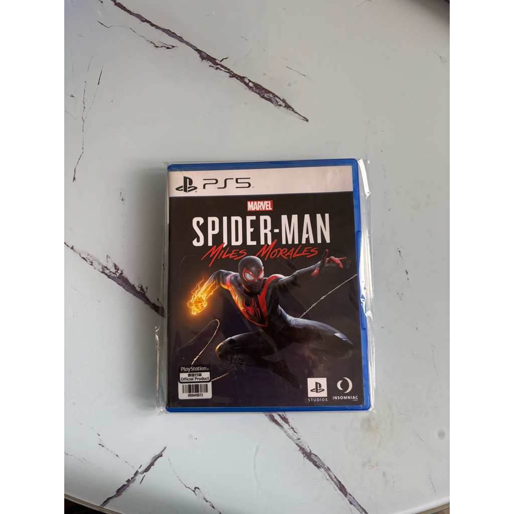 BD playstation 5 second Spiderman Miles morales