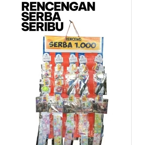 Rencengan Mainan Serba Seribu