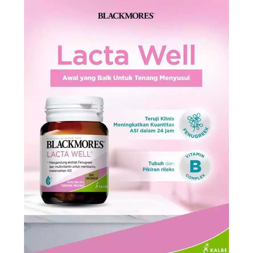Blackmores Lacta Well (Suplemen Asi Booster)