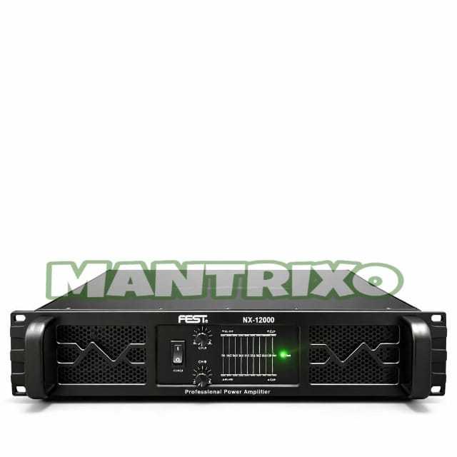 Power Amplifier Fest NX 12000 Original Amplifier FEST NX-12000 Class H Nx12000 Bagus ( Bisa COD )