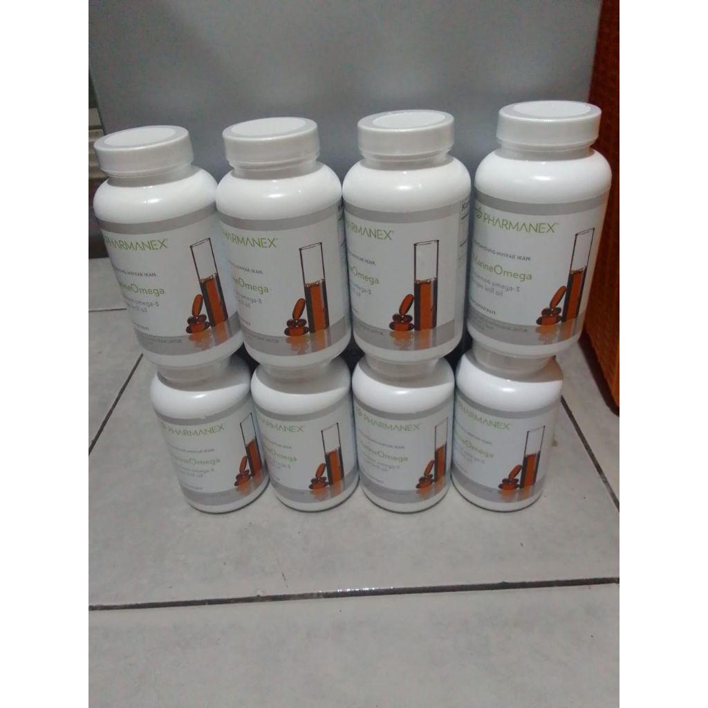 1 botol Marine Omega suplemen vitamin kesehatan Krill oil SKIN NU