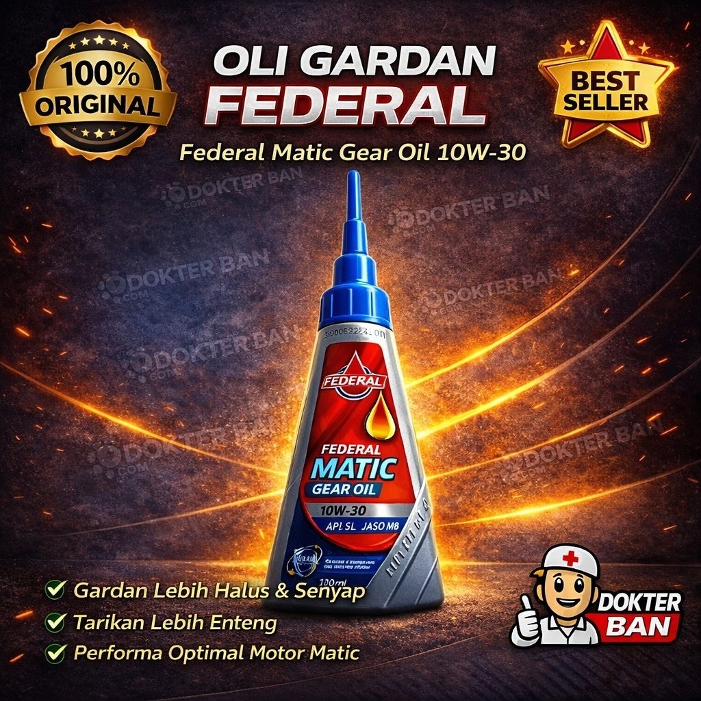 Federal Oil Gardan Motor 100% Original Asli