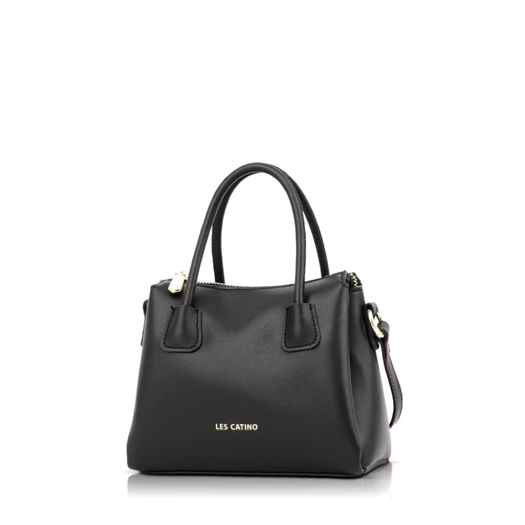 Tas Les Catino Fatty Satchel - Hitam