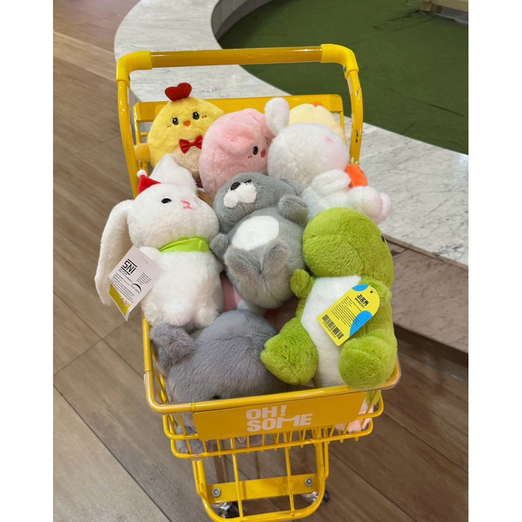 Boneka Capit Ohsome / KKV / FUNIFUN Boneka Lucu New With Tag Gratis Ongkir Boneka Capit Premium Ohso