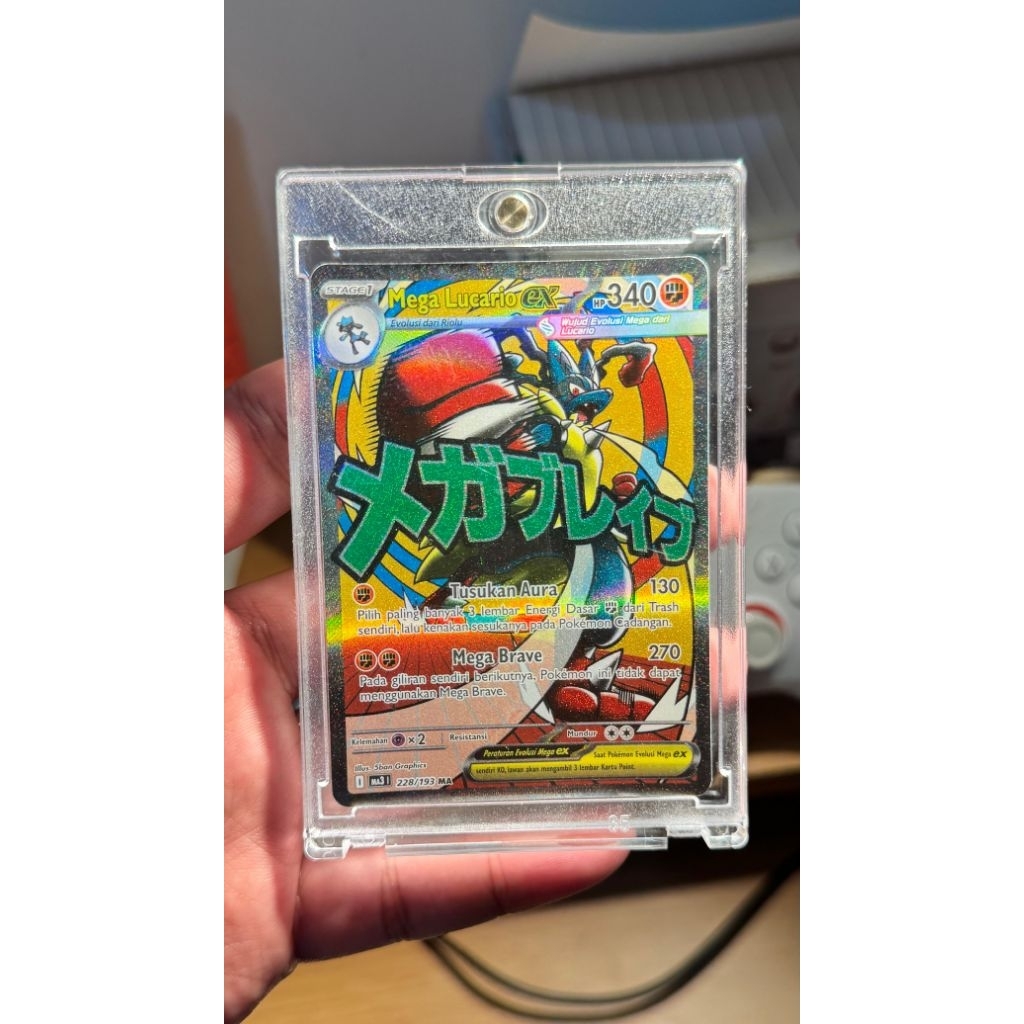 TCG Pokemon Mega Lucario EX MA - Mega Impian Indonesia