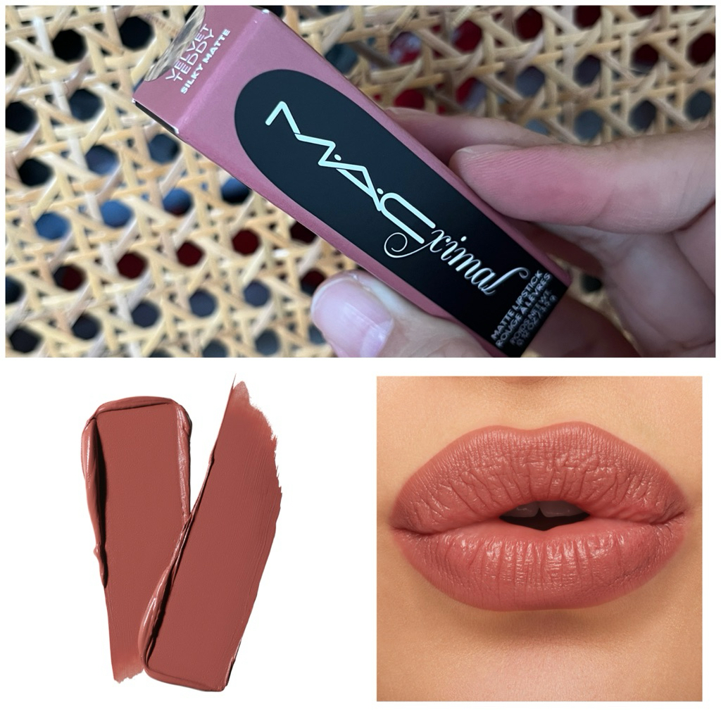 NEW - MAC MACximal Silky Matte Lipstick Shade VELVET TEDDY