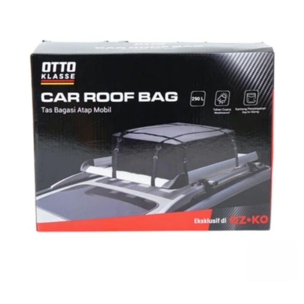 Tas kargo bagasi atap mobil rooftop bag PVC weather proof (tahan segala cuaca)