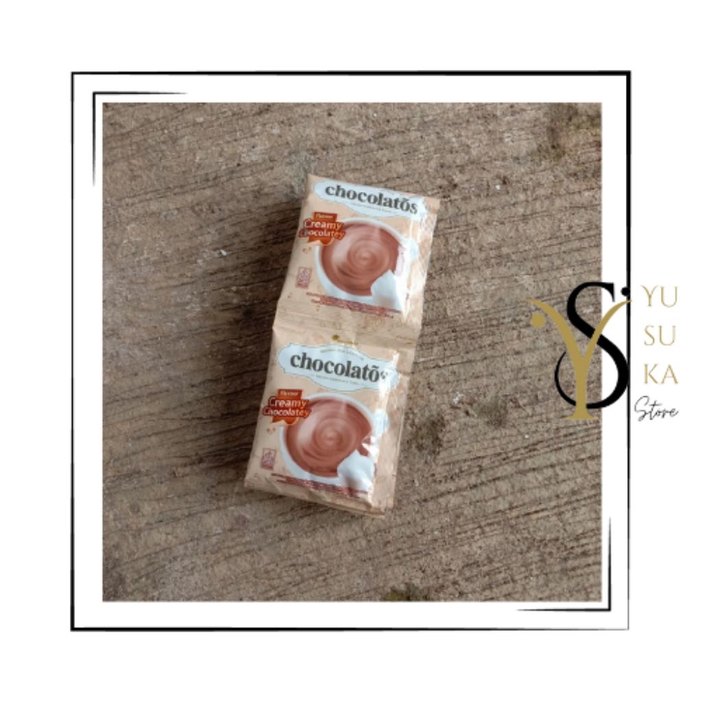{YS}CHOCOLATOS DRINK creamy choco 1 Renceng (10 sachet)