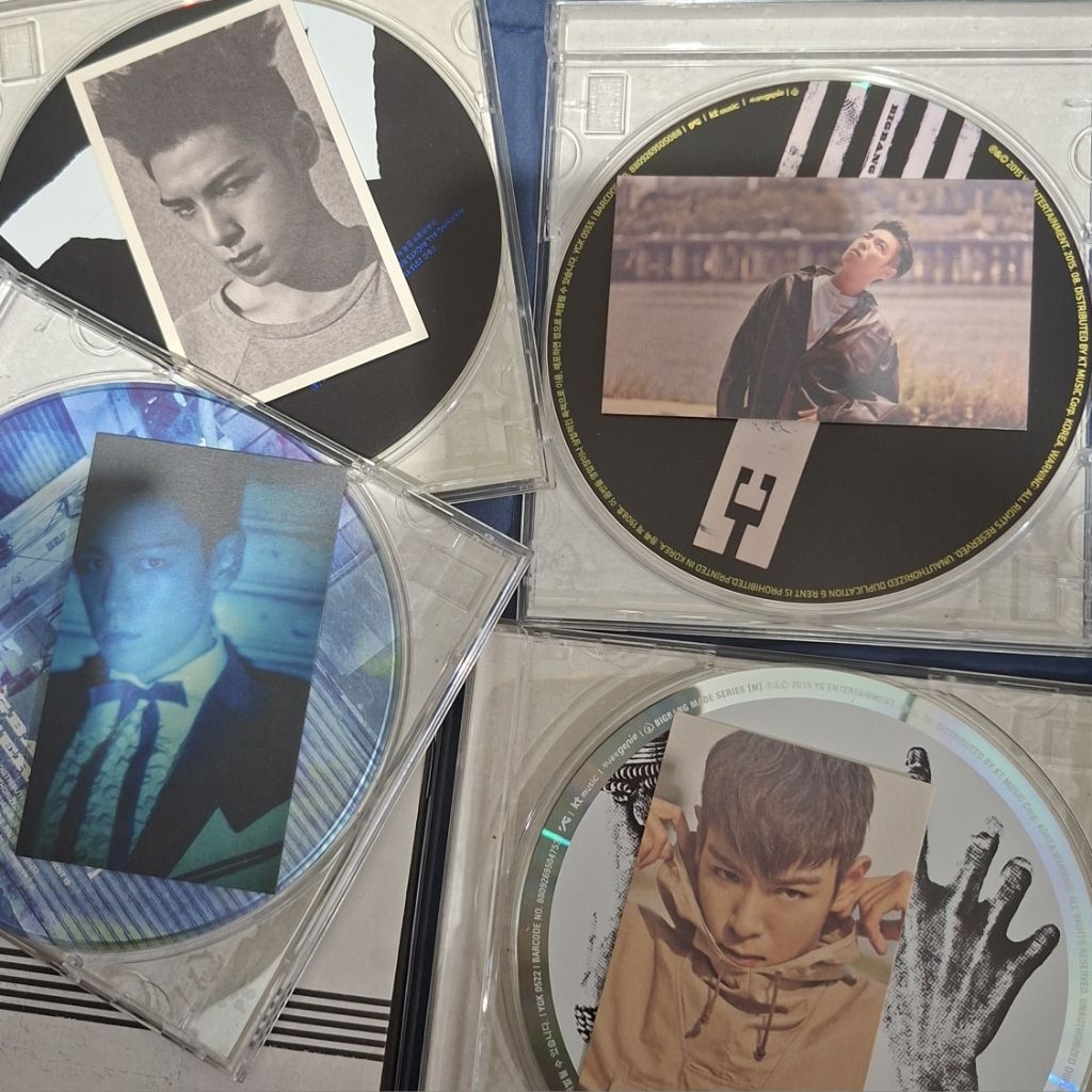 BIGBANG M.A.D.E album with TOP photocard